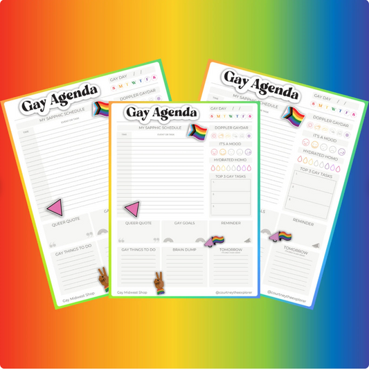 Gay Agenda (printable download)