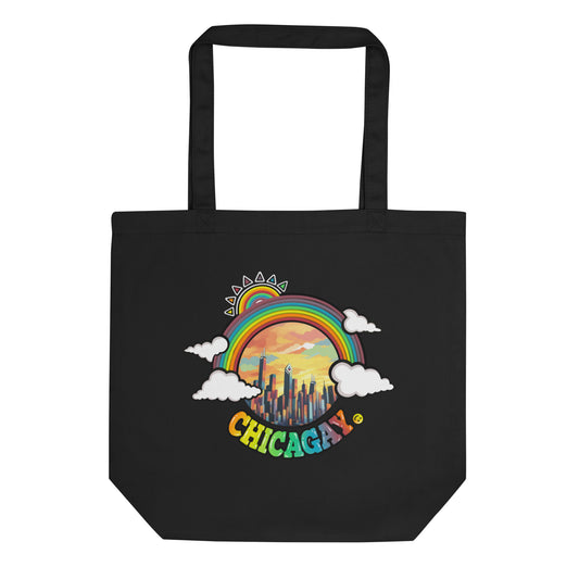 Chicagay Skyline Tote Bag