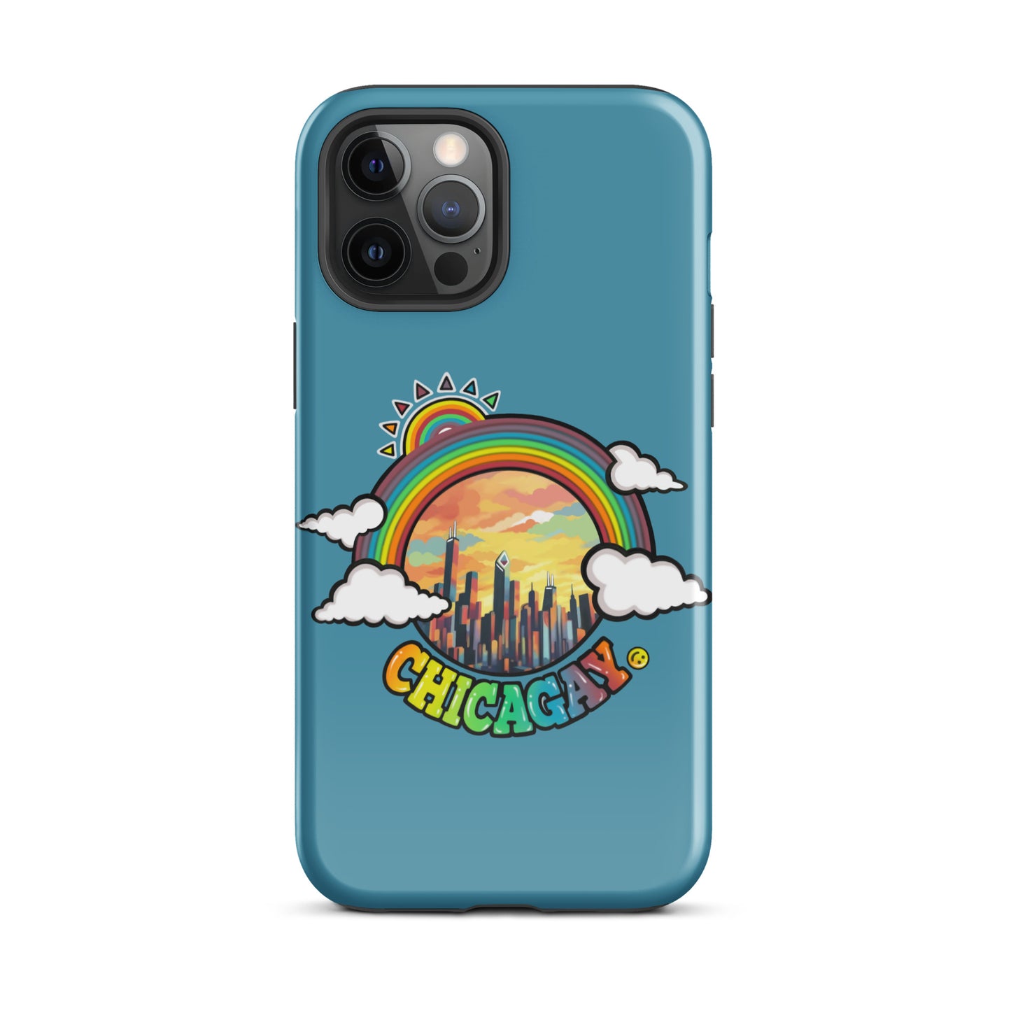 Chicagay Skyline iPhone Case