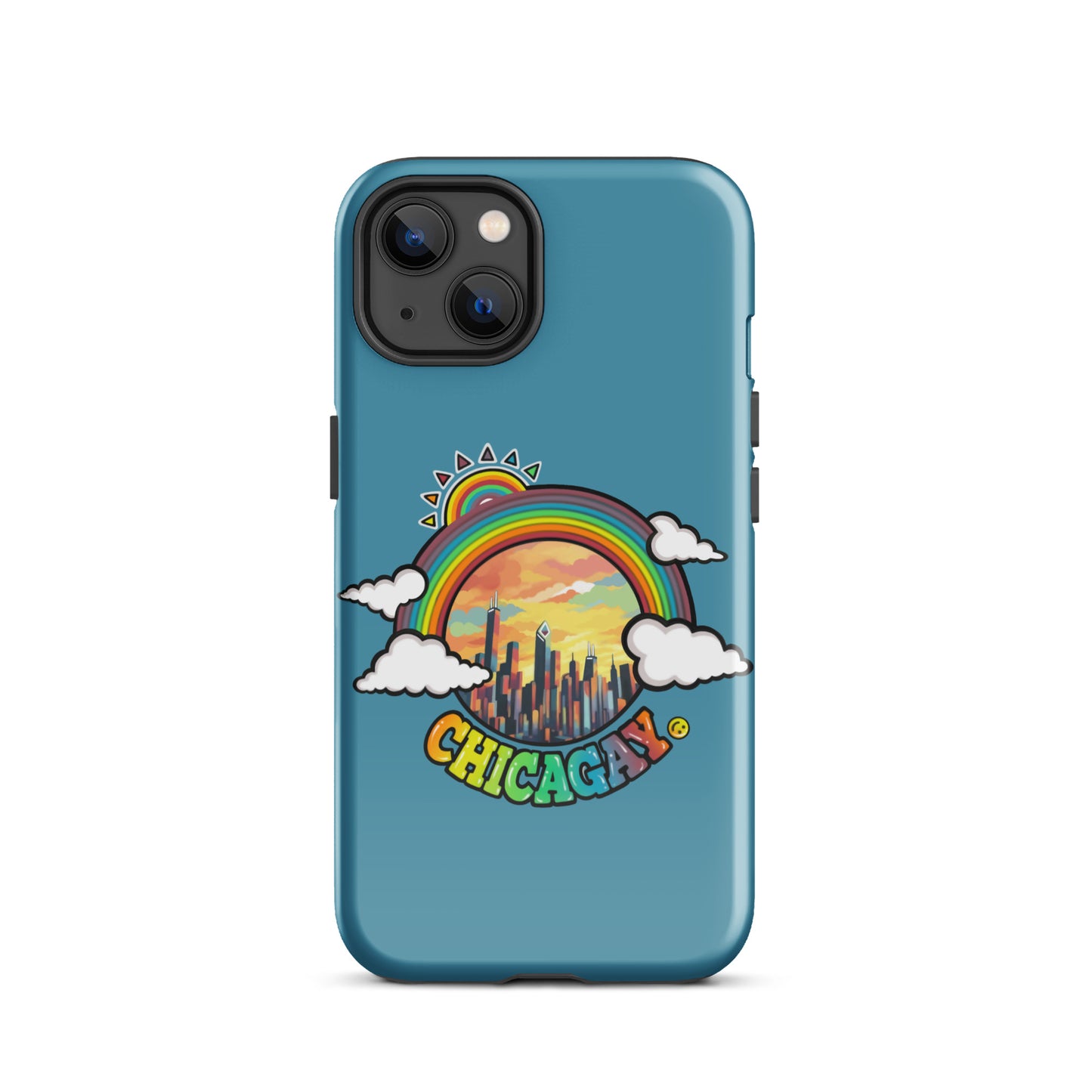 Chicagay Skyline iPhone Case