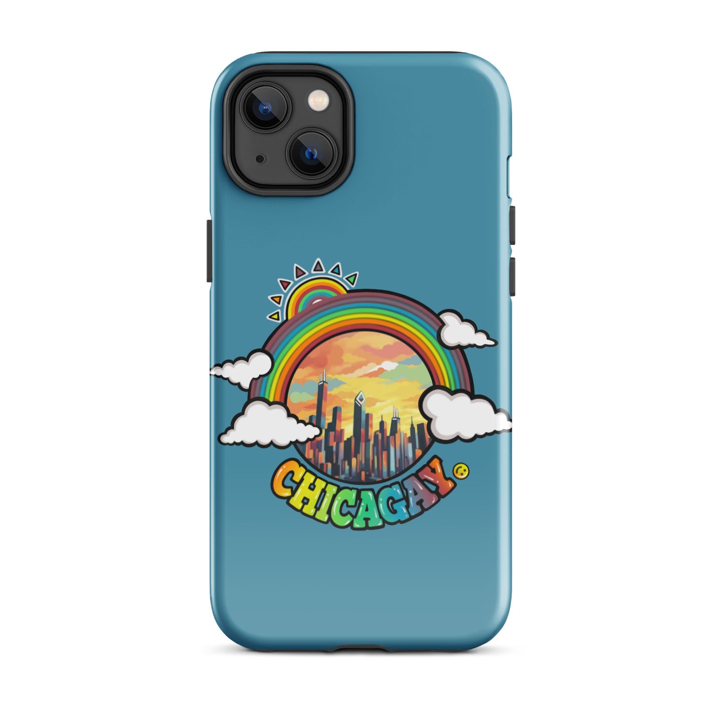 Chicagay Skyline iPhone Case