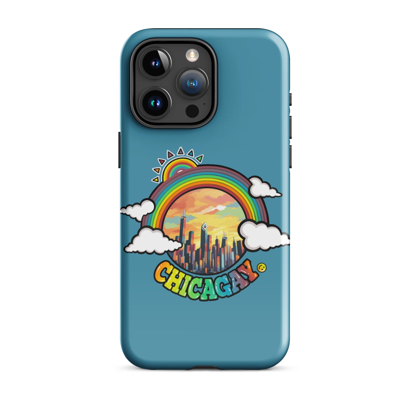 Chicagay Skyline iPhone Case