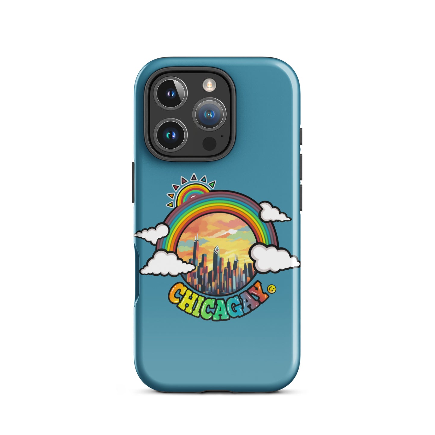 Chicagay Skyline iPhone Case