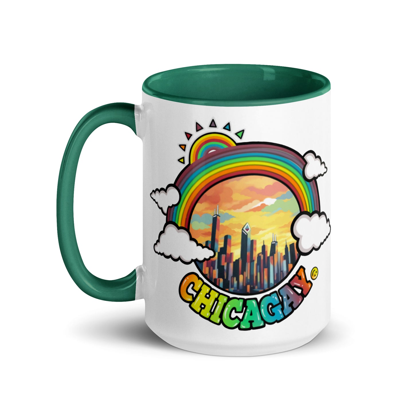 Chicagay Skyline Mug