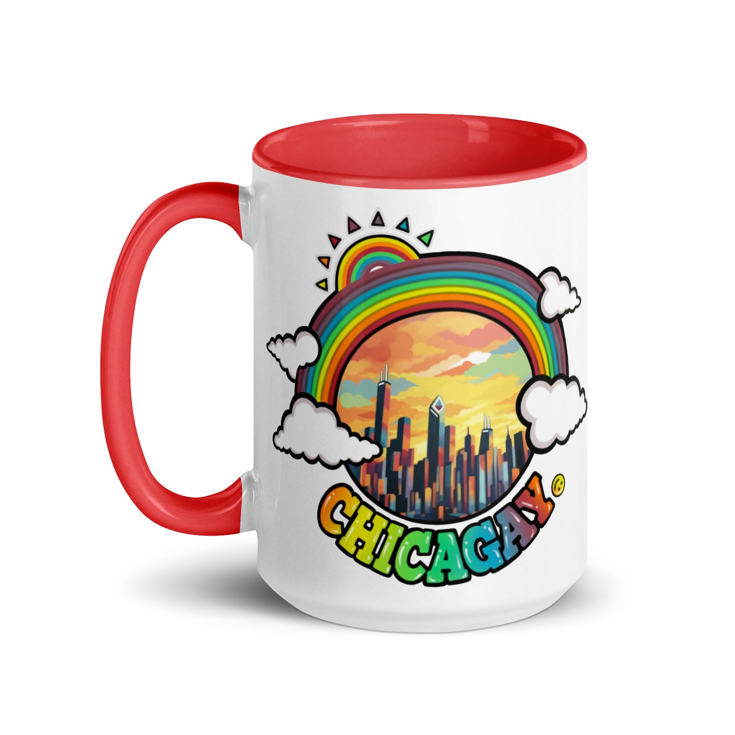 Chicagay Skyline Mug