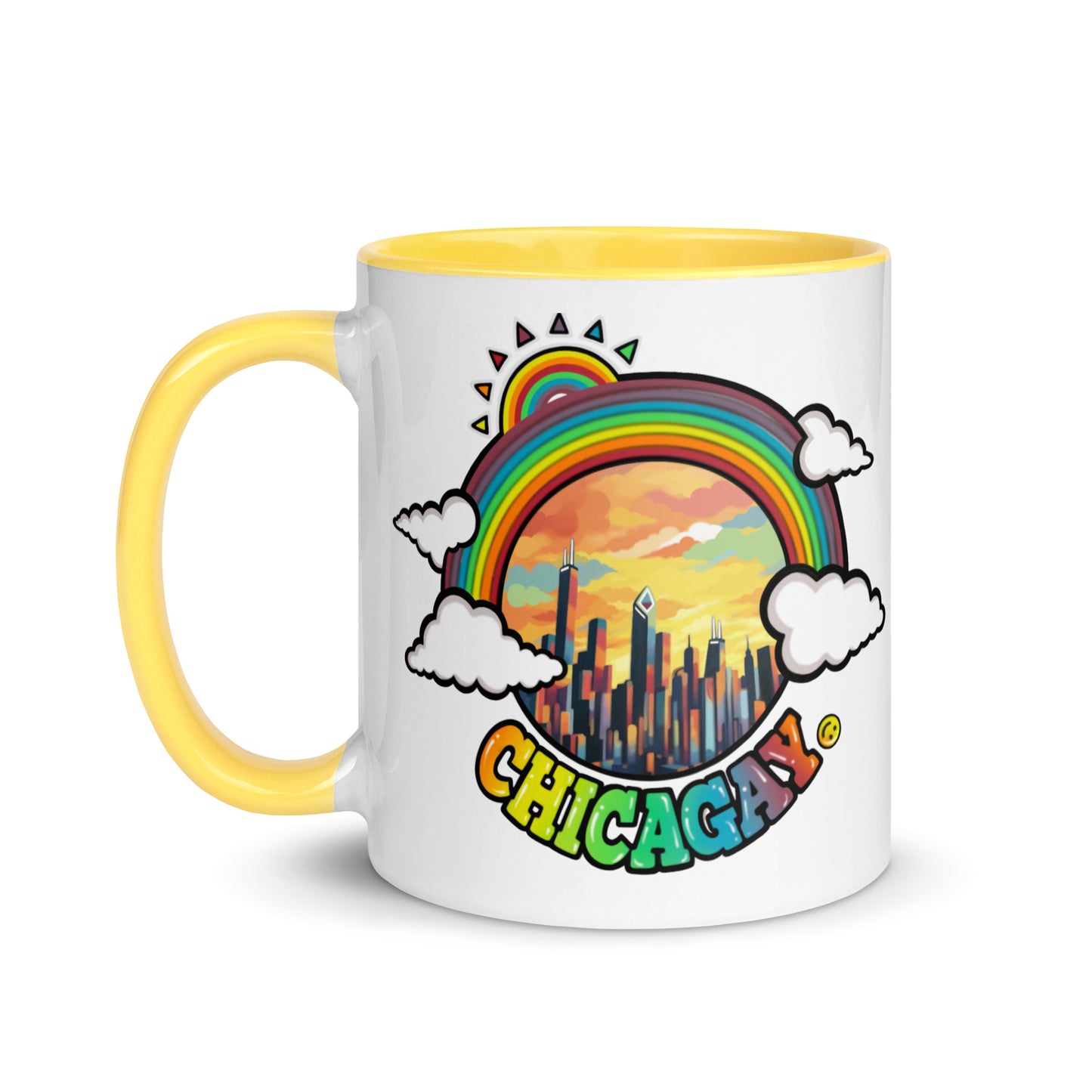 Chicagay Skyline Mug