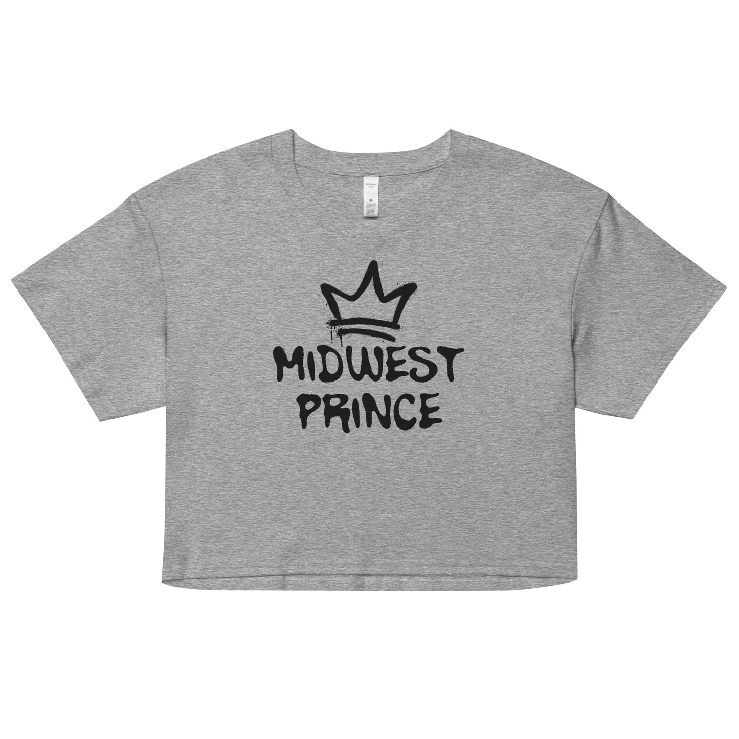 Midwest Prince Spray Paint Crop Top