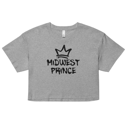 Midwest Prince Spray Paint Crop Top