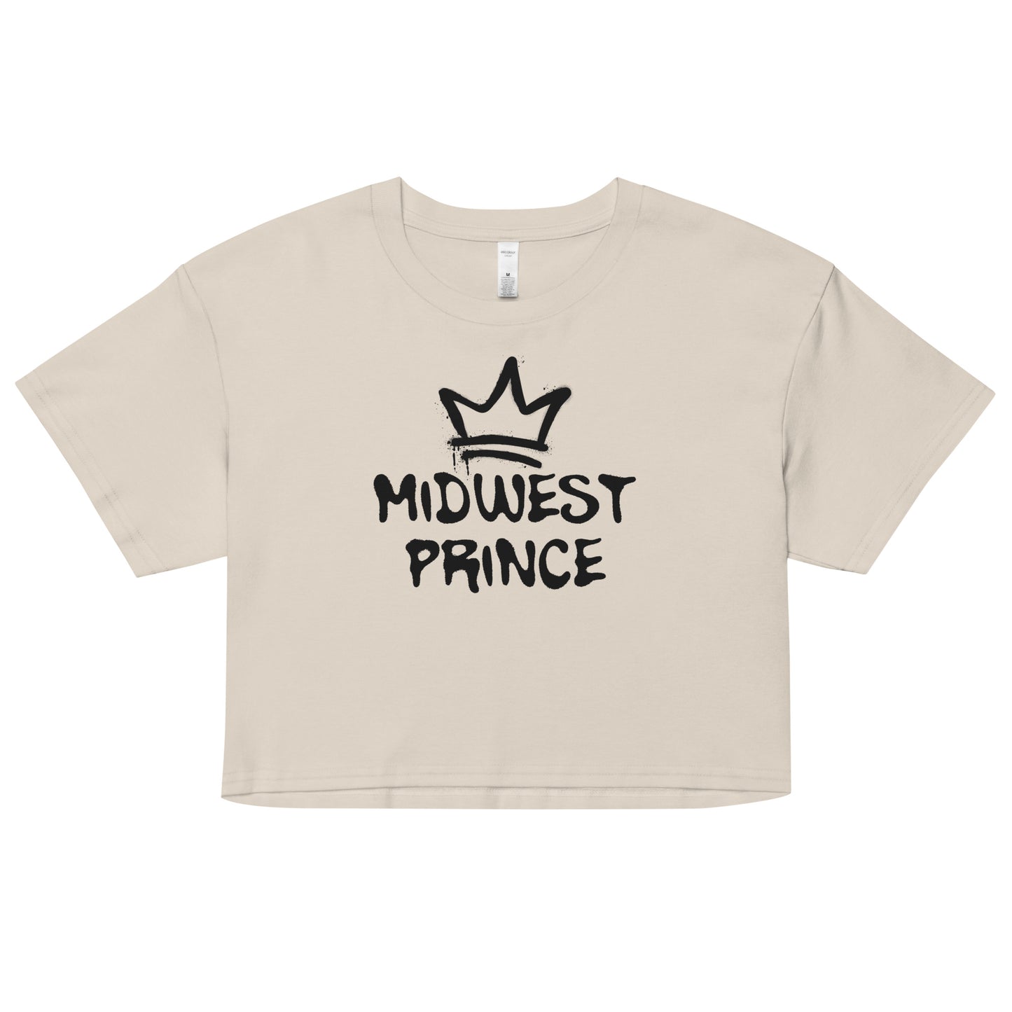 Midwest Prince Spray Paint Crop Top