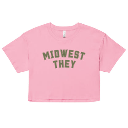 Midwest They Crop Top