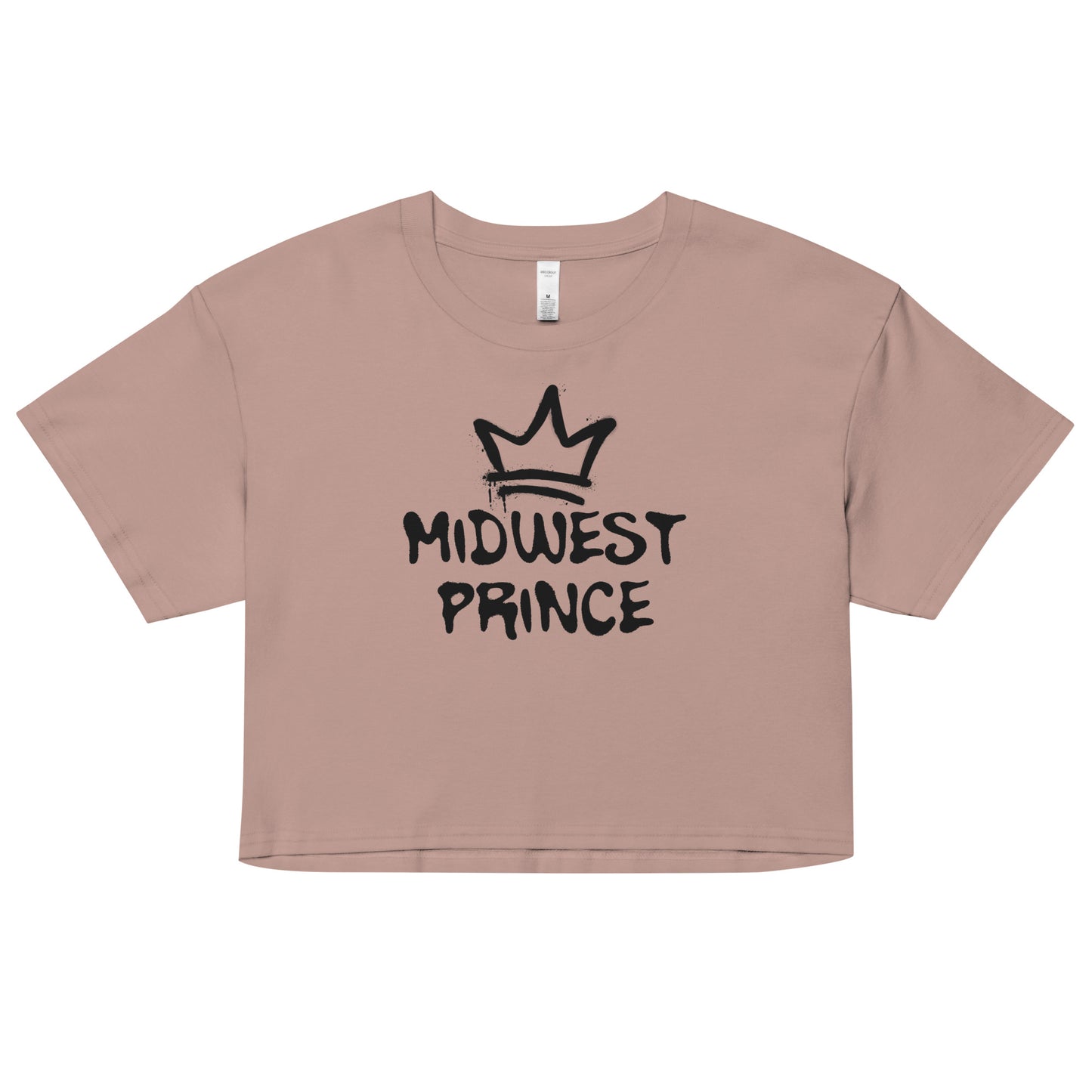 Midwest Prince Spray Paint Crop Top