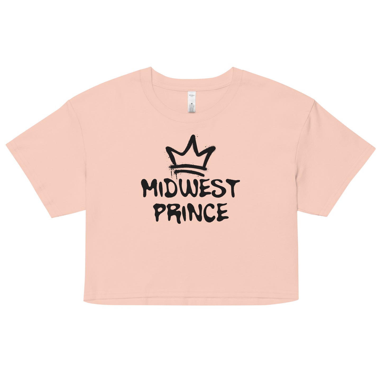 Midwest Prince Spray Paint Crop Top