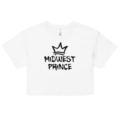 Midwest Prince Spray Paint Crop Top